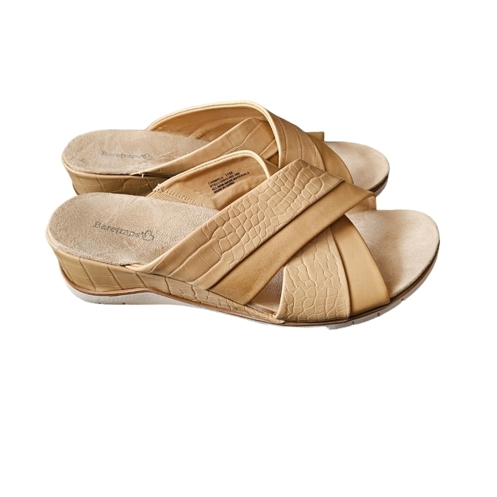 Baretraps Carmiela sz 11 tan sandals SH43